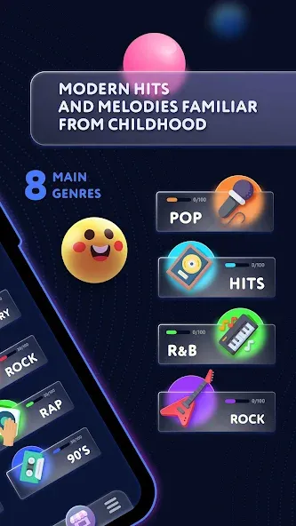 Music Robo Quiz — Мод: Все уровни открыты — скриншот 3