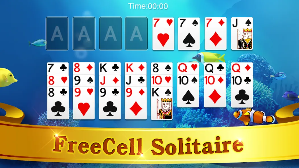 Скачать FreeCell Solitaire на Android — Без рекламы — скриншот 5