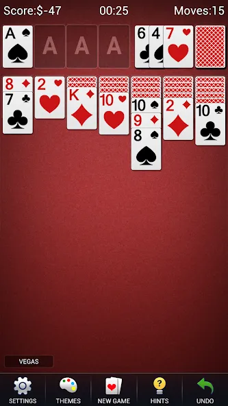 Скачать взломанную Solitaire -Klondike Card Games — Много золота и без рекламы — скриншот 5