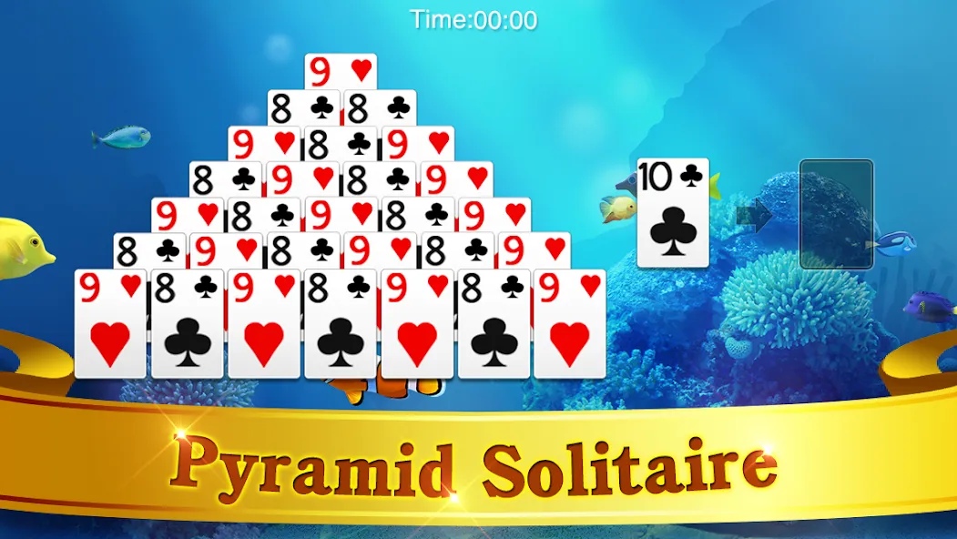 Pyramid Solitaire — Бесконечные монеты — скриншот 5