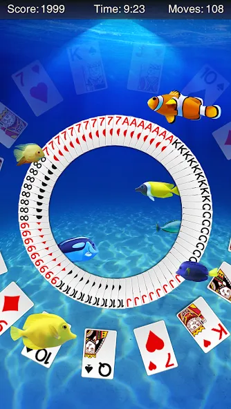 Скачать взлом Spider Solitaire на Андроид — Все стили карт разблокированы — скриншот 3 Скачать взлом Spider Solitaire на Андроид — Все стили карт разблокированы — скриншот 3