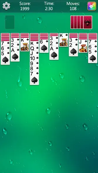 Spider Solitaire Fun — Мод: Все темы открыты — скриншот 4