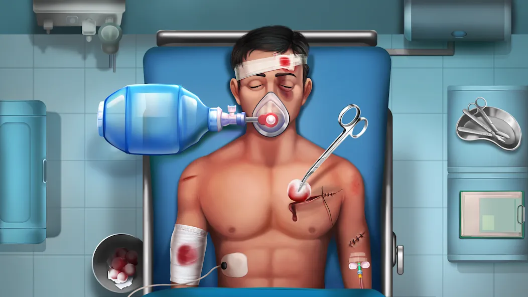 Скачать Doctor Hospital Games Offline (Мод: Много денег) на Андроид — скриншот 2