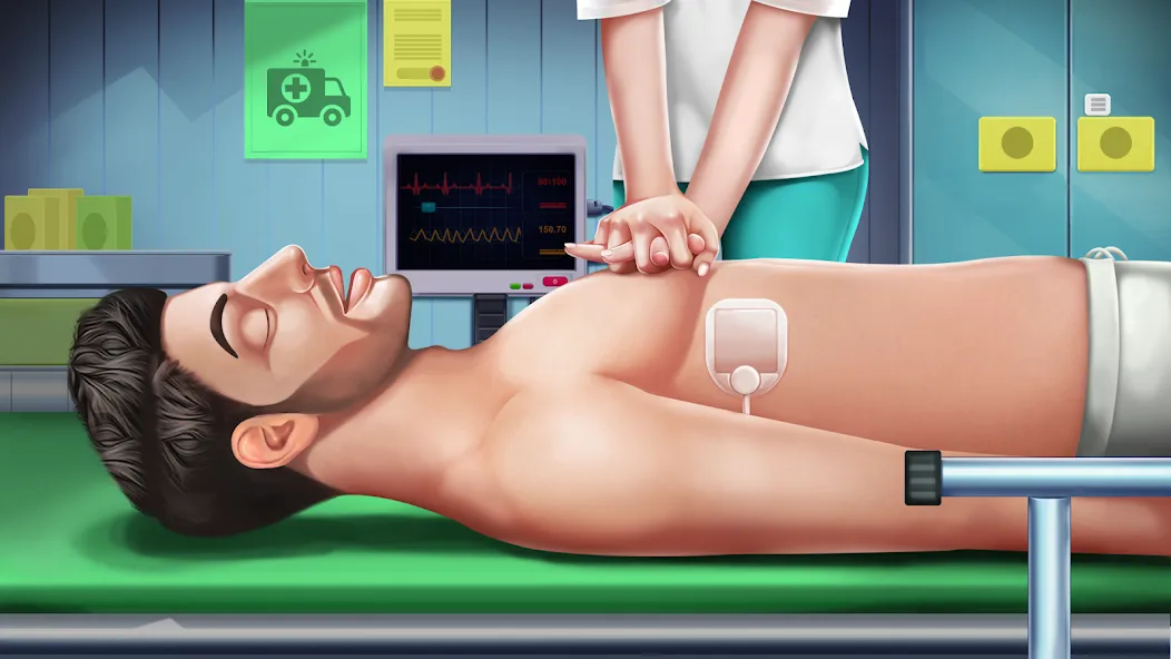Скачать Doctor Hospital Games Offline (Мод: Много денег) на Андроид — скриншот 4