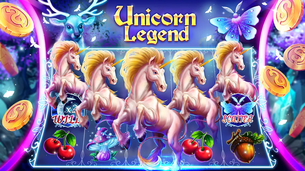 Скачать взлом Slots Crush online casino game на Андроид — Много денег — скриншот 3