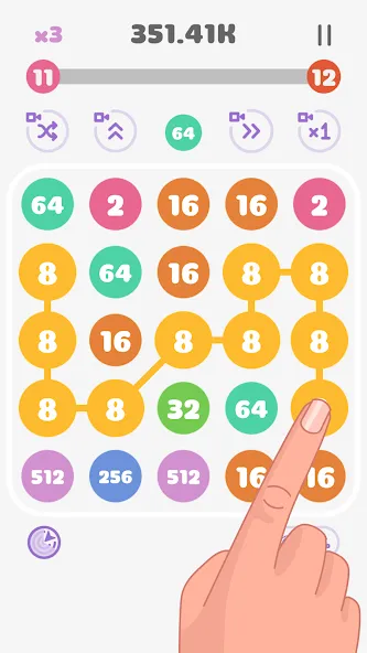 Скачать Connect the Pops! на телефон — Много денег и без рекламы — скриншот 1