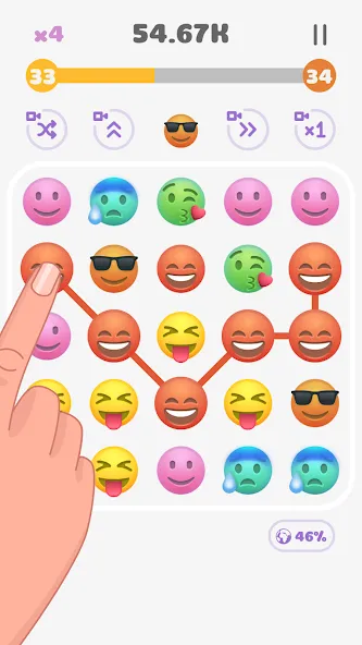 Скачать Connect the Pops! на телефон — Много денег и без рекламы — скриншот 3