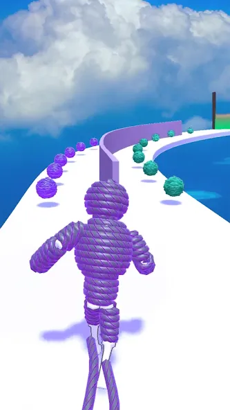 Rope-Man Run Mod APK Много денег — Скачать на Андроид — скриншот 4