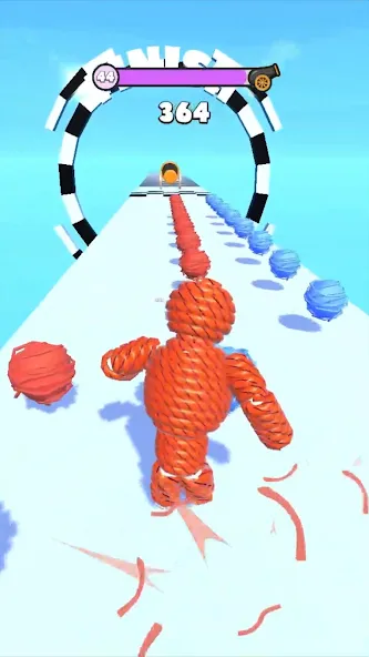 Rope-Man Run Mod APK Много денег — Скачать на Андроид — скриншот 5