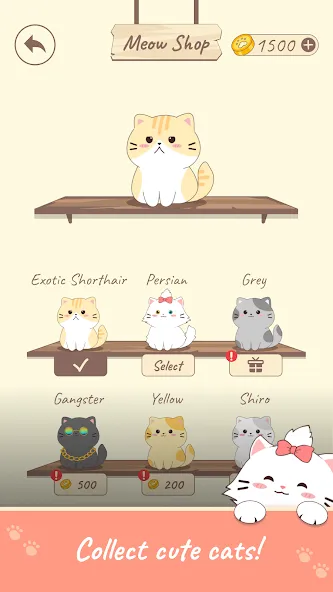 OsuCat Solo: Popcat Duet Music (Мод Много денег) — скриншот 5