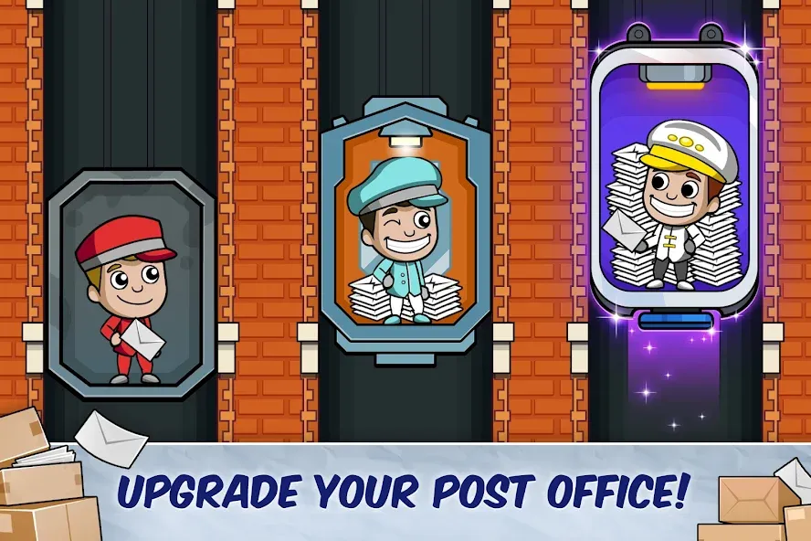 Idle Mail Tycoon на Андроид — Много денег — скриншот 4 Idle Mail Tycoon на Андроид — Много денег — скриншот 4