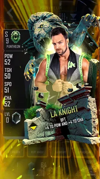 Взломанная WWE SuperCard - Battle Cards на Андроид — Много денег и карт — скриншот 5