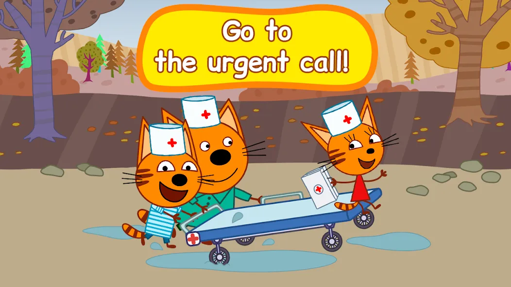 Kid-E-Cats: Animal hospital — Мод: Все открыто — скриншот 4