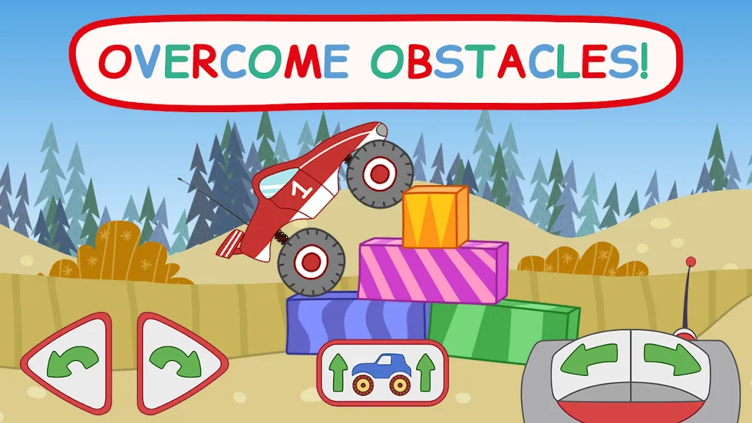 Kid-E-Cats: Kids Monster Truck на Андроид — Мод Все машины открыты и отключена реклама — скриншот 3 Kid-E-Cats: Kids Monster Truck на Андроид — Мод Все машины открыты и отключена реклама — скриншот 3