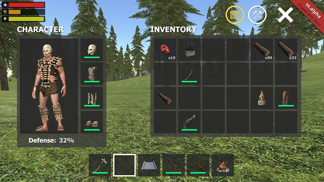 Survival Simulator — Взломанная версия (Много денег и бессмертие) — скриншот 3
