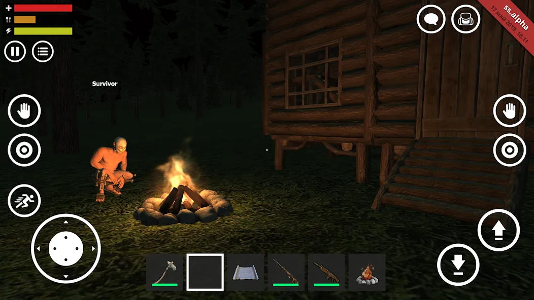 Survival Simulator — Взломанная версия (Много денег и бессмертие) — скриншот 5