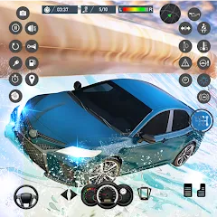 Взлом Water Slide Car Race games — Много денег