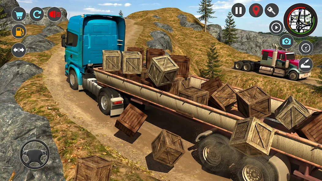 Transport Simulator Truck Game MOD APK — Много денег — скриншот 3