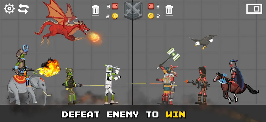 Скачать Battle Sandbox на Андроид — Много денег — скриншот 4