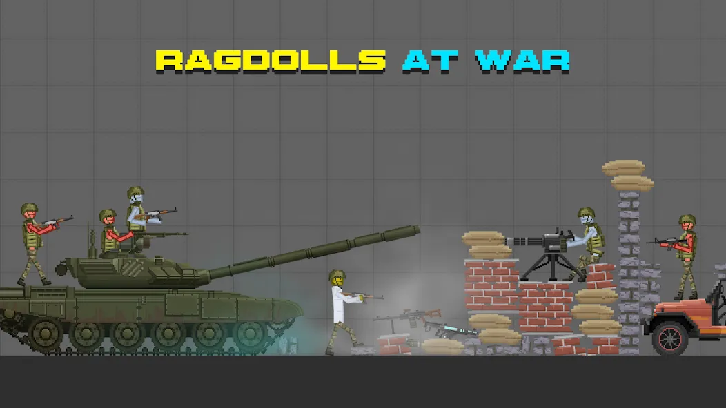 Ragdoll Playground на Андроид — Мод Все открыто и без рекламы — скриншот 4 Ragdoll Playground на Андроид — Мод Все открыто и без рекламы — скриншот 4