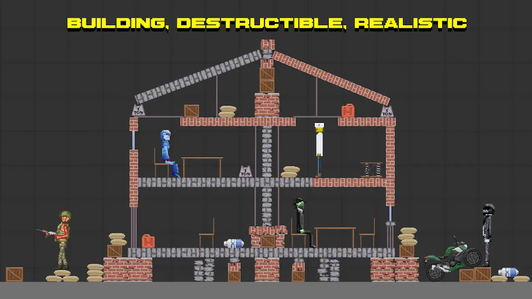 Ragdoll Playground на Андроид — Мод Все открыто и без рекламы — скриншот 5