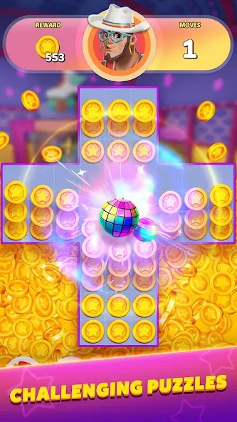 Party Match MOD — Много денег на Андроид — скриншот 5
