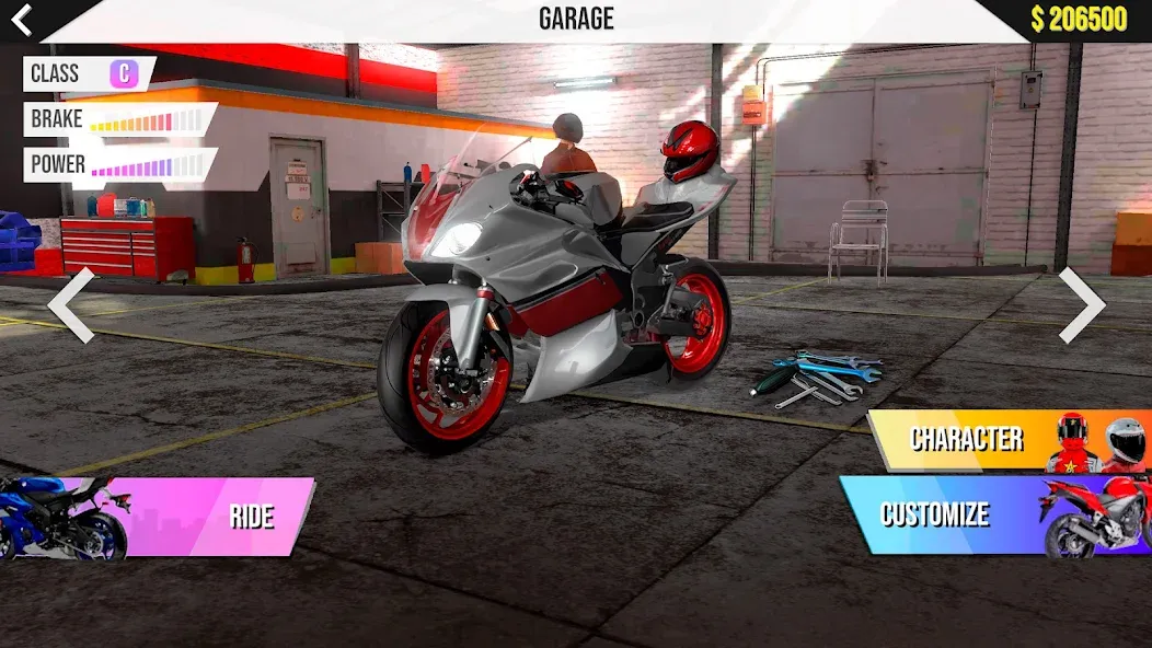 Скачать Motorcycle Real Simulator на телефон — Много денег — скриншот 1 Скачать Motorcycle Real Simulator на телефон — Много денег — скриншот 1
