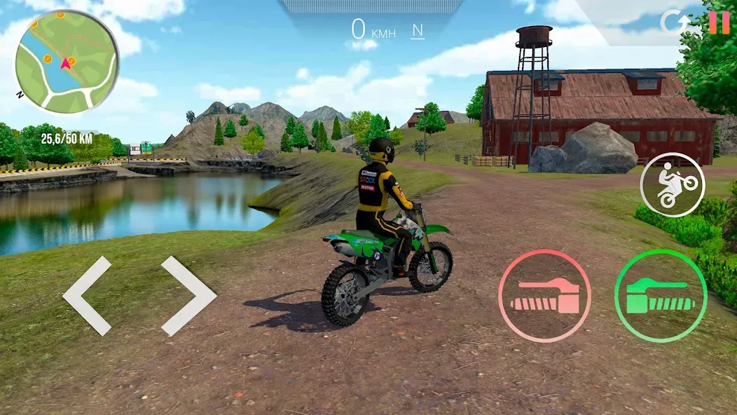 Скачать Motorcycle Real Simulator на телефон — Много денег — скриншот 3 Скачать Motorcycle Real Simulator на телефон — Много денег — скриншот 3