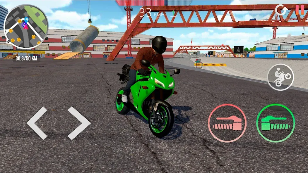 Скачать Motorcycle Real Simulator на телефон — Много денег — скриншот 5