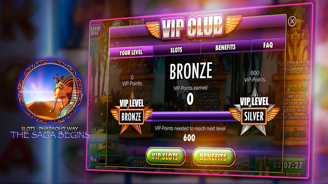 Slots - Pharaoh's Way Casino на Андроид — Много денег — скриншот 4