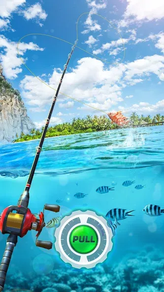 Скачать Fishing Rival 3D на Андроид — Много денег — скриншот 1