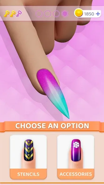 Nail Salon - Nails Spa Games на Андроид — Мод Всё открыто — скриншот 5