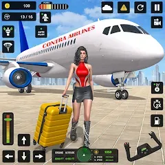 Скачать City Pilot Cargo Plane Games (Мод: Много денег) на Андроид