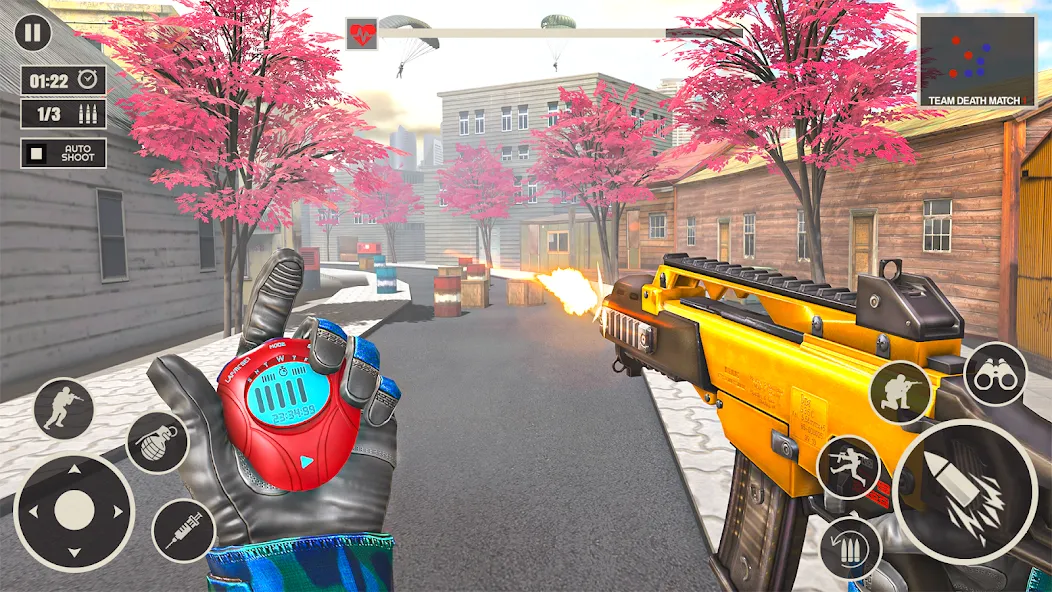 Скачать Offline War Shooting Games 3D — Много денег — скриншот 2