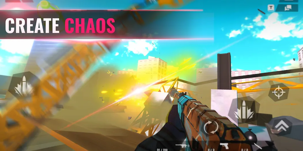 Tactic Shot: FPS Action 4v4 на Андроид — Мод меню, бесконечные патроны и много денег — скриншот 2