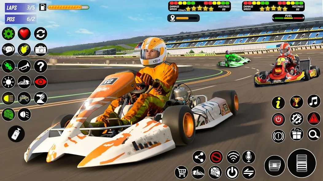 Buggy Race: Kart Racing Games Mod APK Много денег — Скачать на Андроид — скриншот 1