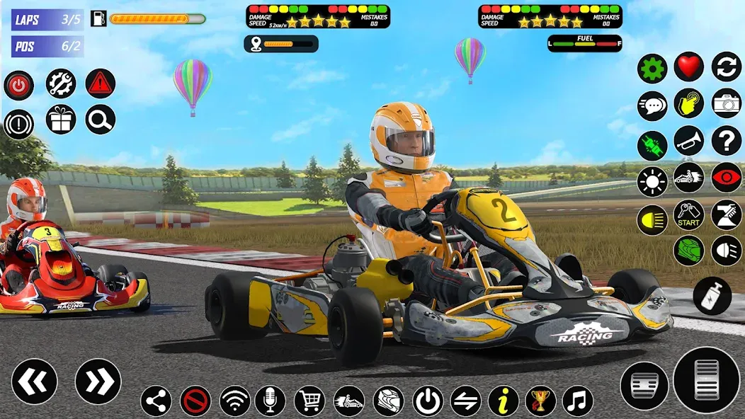 Buggy Race: Kart Racing Games Mod APK Много денег — Скачать на Андроид — скриншот 4