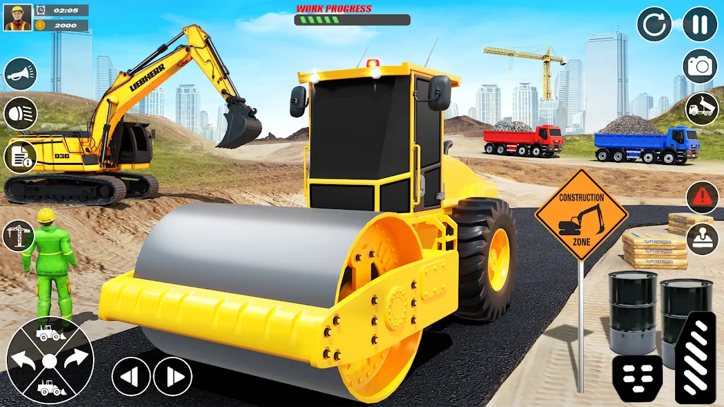 City Builder Construction Sim — Взломанная версия (Много денег) — скриншот 2 City Builder Construction Sim — Взломанная версия (Много денег) — скриншот 2