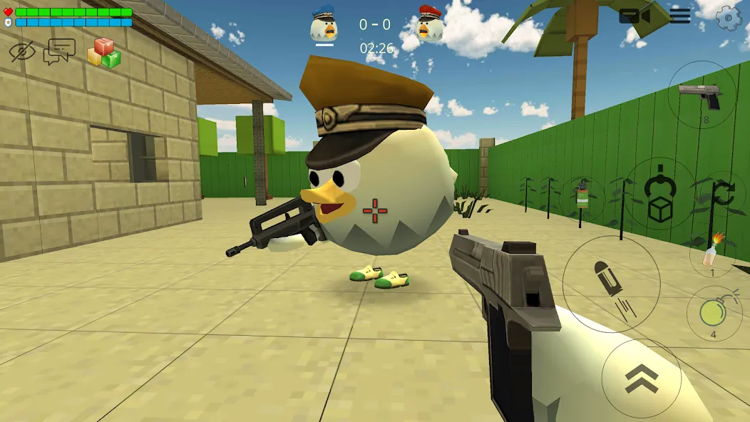 Chicken Gun MOD — Много денег на Андроид — скриншот 2