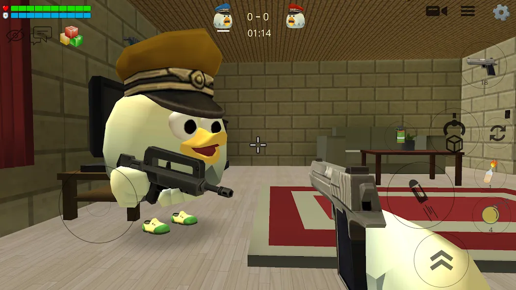 Chicken Gun MOD — Много денег на Андроид — скриншот 3
