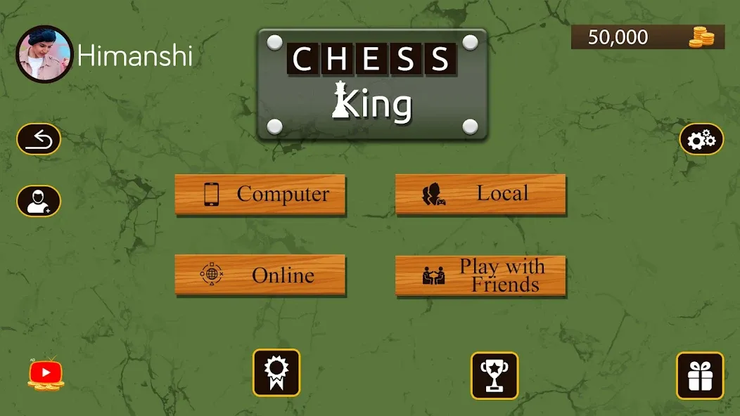 Скачать Chess King™- Multiplayer Chess MOD APK — Все премиум темы открыты — скриншот 1