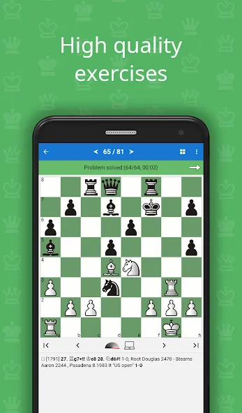 Скачать Mate in 2 (Chess Puzzles) — Модификация Все шахматные задачи разблокированы — скриншот 1 Скачать Mate in 2 (Chess Puzzles) — Модификация Все шахматные задачи разблокированы — скриншот 1