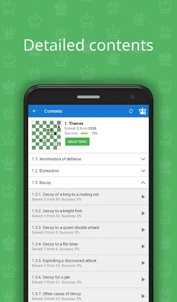 Взломанная CT-ART 4.0 (Chess Tactics) на Андроид — Разблокированы платные уровни — скриншот 4