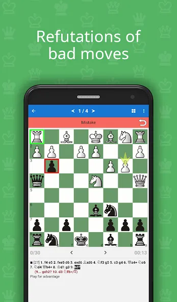 Chess Opening Lab (1400-2000) — Все курсы разблокированы — скриншот 2