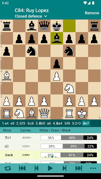 Chess Opener Lite — Взломанная версия (Все дебюты открыты) — скриншот 1