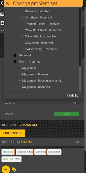 Chess tempo - Train chess tact MOD — Все уровни открыты на Андроид — скриншот 3