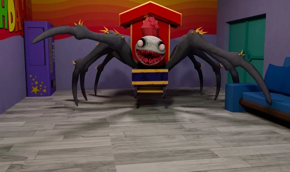 Скачать Spider Train Monsters Survival на телефон — Бессмертие — скриншот 4