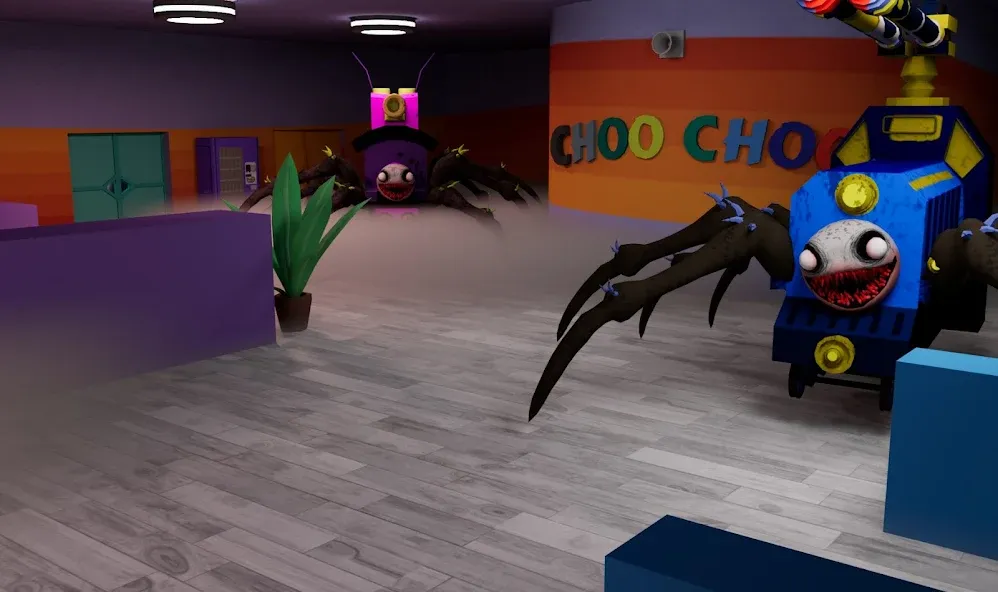 Скачать Spider Train Monsters Survival на телефон — Бессмертие — скриншот 5