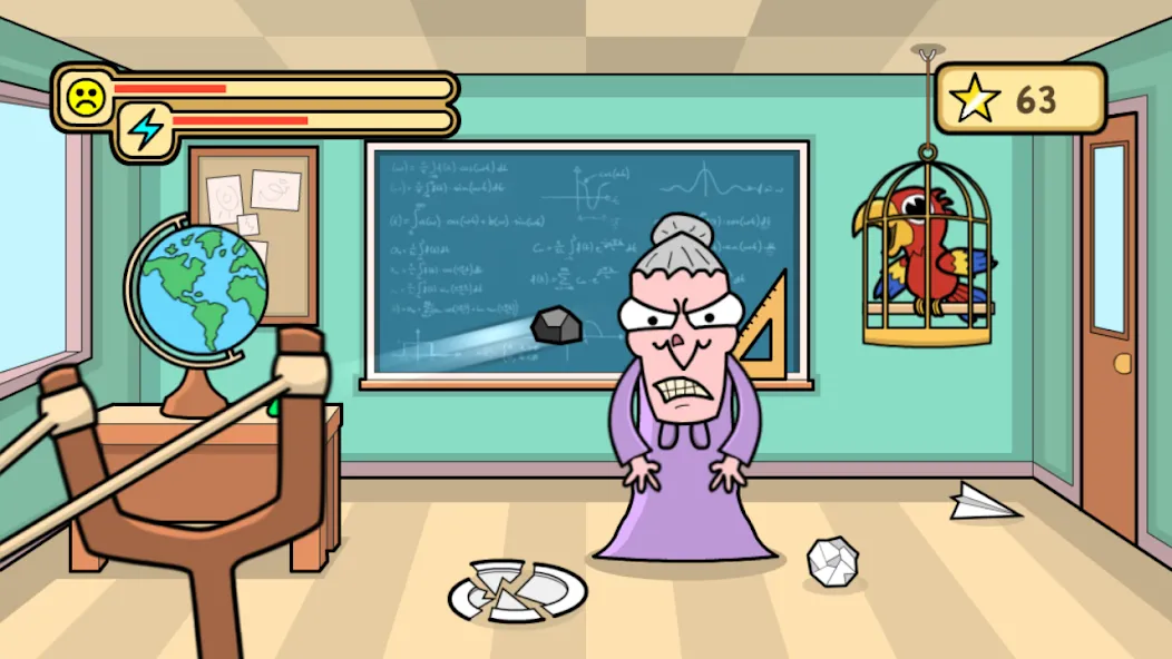 Bash the Teacher! School Prank на Андроид — Много денег — скриншот 2