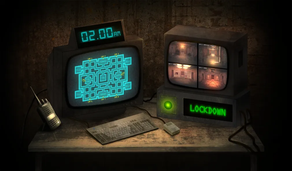 Скачать Asylum Night Shift 2 MOD APK — Все открыто — скриншот 1